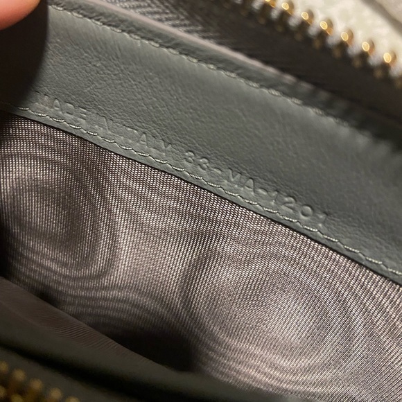 Authentic Dior Voyageur patent Cannage zip around Wallet gray - Picture 11 of 11